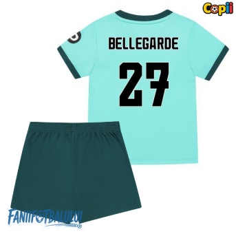 Wolves Jean-Ricner Bellegarde #27 Echipament de Fotbal Replică 2025-26 Copii Deplasare (+ Șorturi)